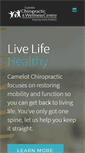 Mobile Screenshot of camelotchiropractic.com